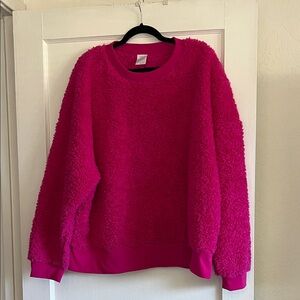 Secret Treasures Fuchsia Crew Neck Sweater